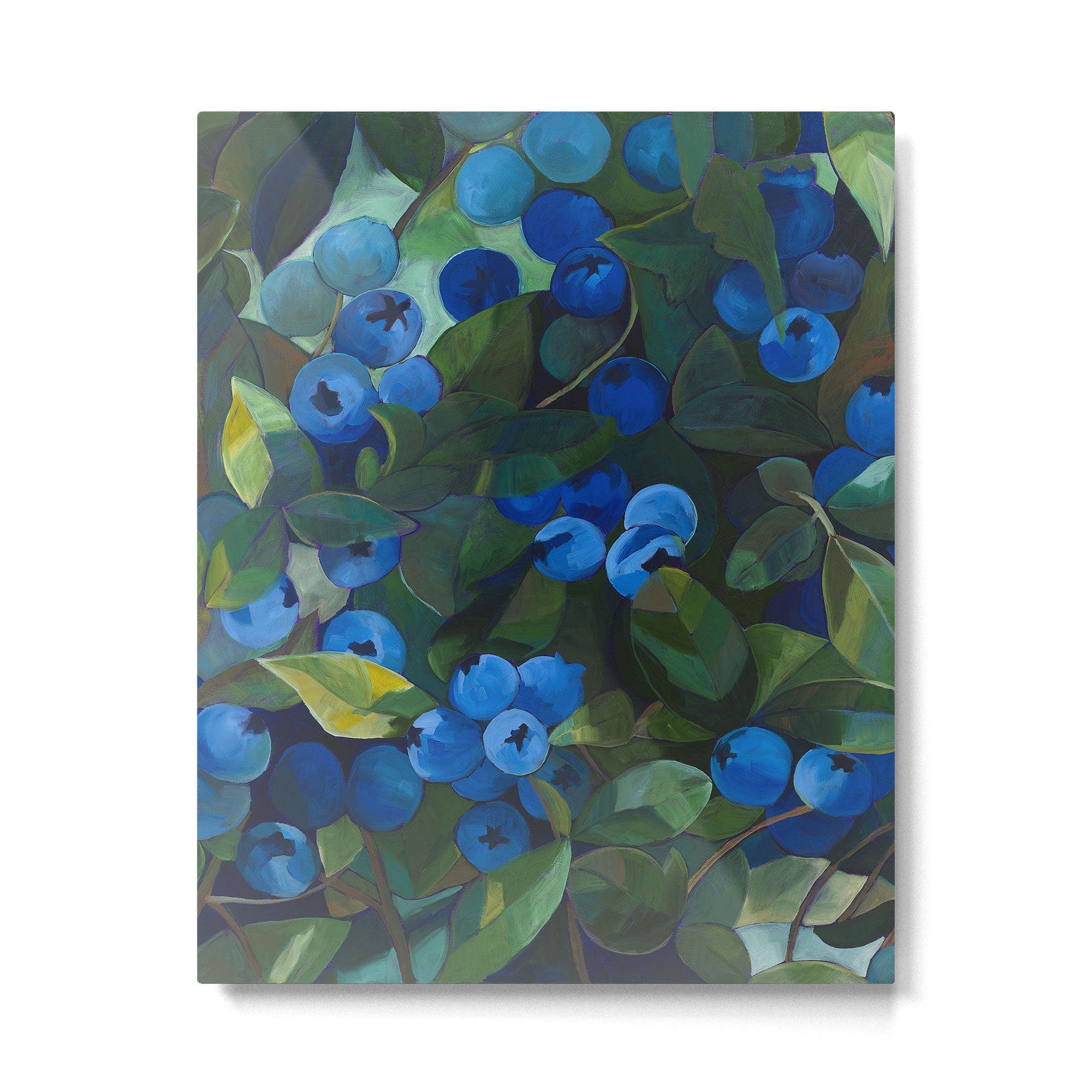 A Blueberry View Metal Print