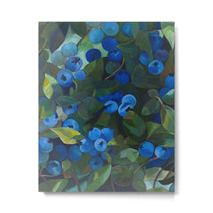 A Blueberry View Metal Print