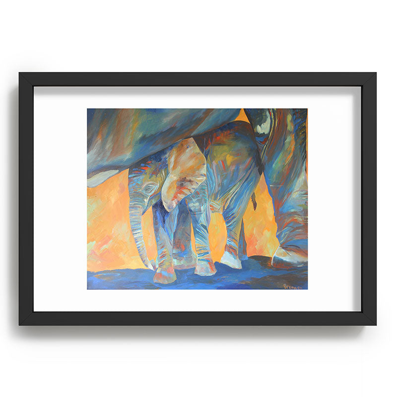 "Love Shelters" Framed Art Print