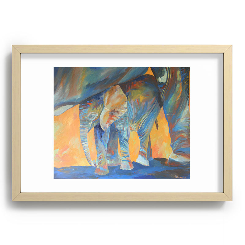 "Love Shelters" Framed Art Print