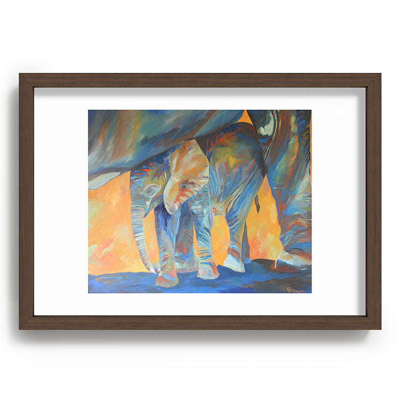 "Love Shelters" Framed Art Print