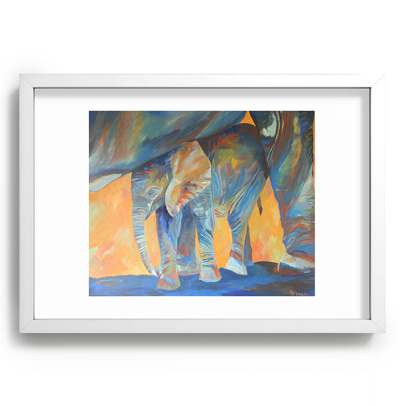 "Love Shelters" Framed Art Print