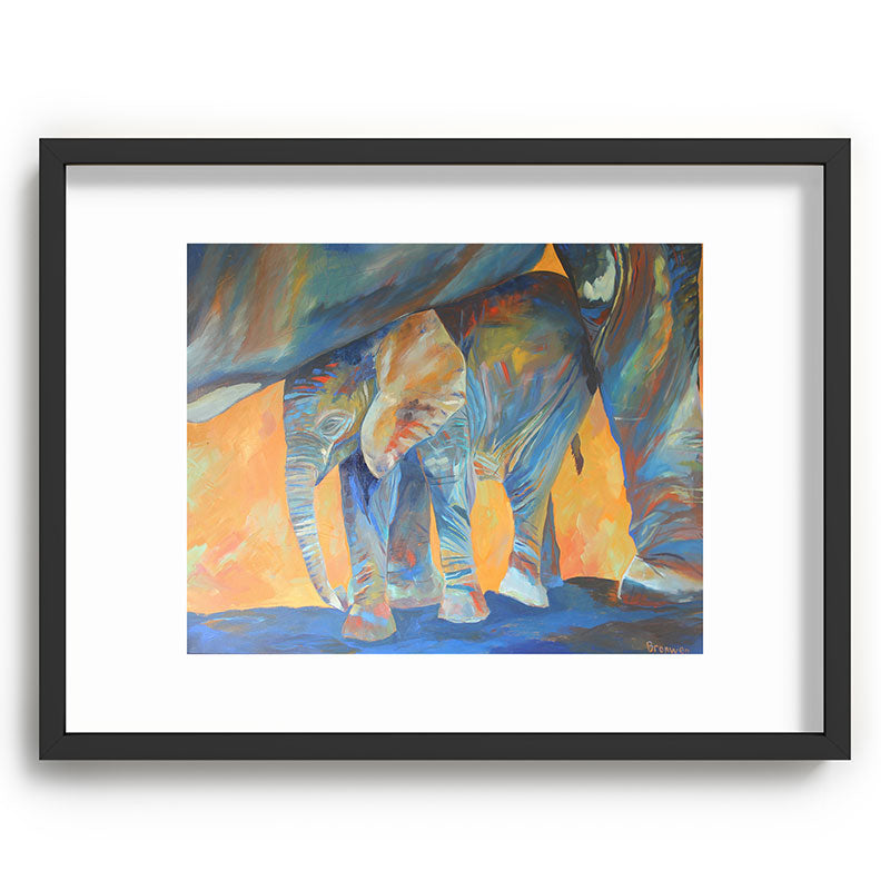 "Love Shelters" Framed Art Print