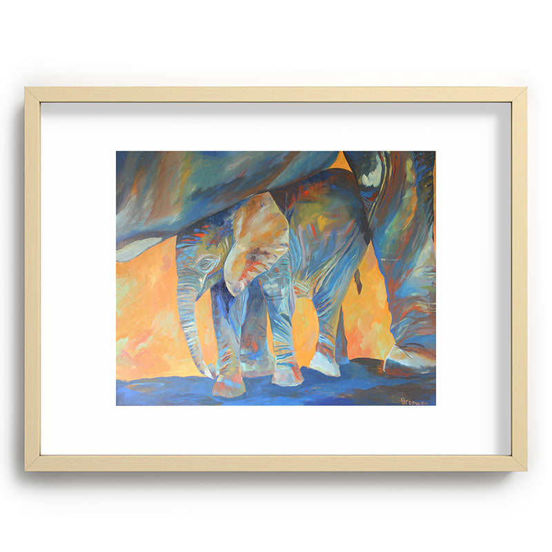 "Love Shelters" Framed Art Print