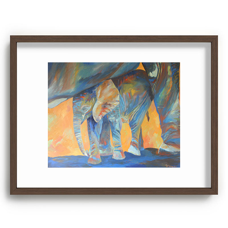 "Love Shelters" Framed Art Print