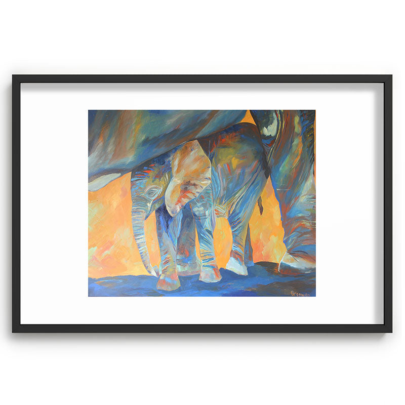 "Love Shelters" Framed Art Print