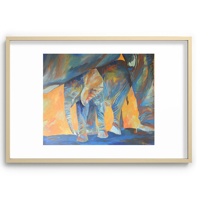 "Love Shelters" Framed Art Print