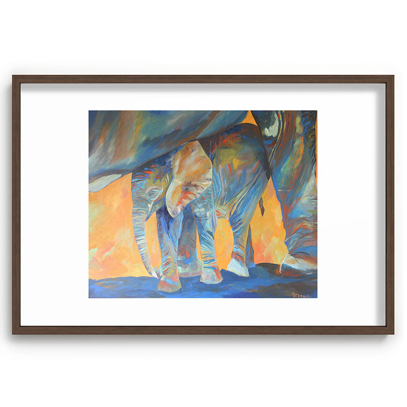 "Love Shelters" Framed Art Print