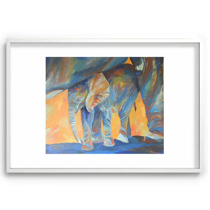 "Love Shelters" Framed Art Print