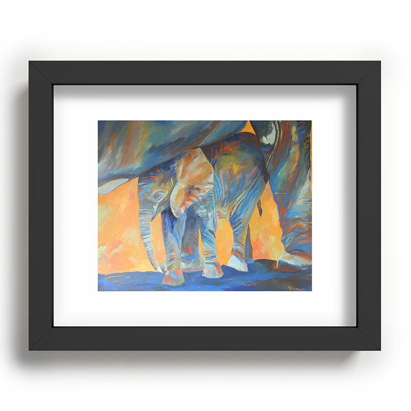 "Love Shelters" Framed Art Print