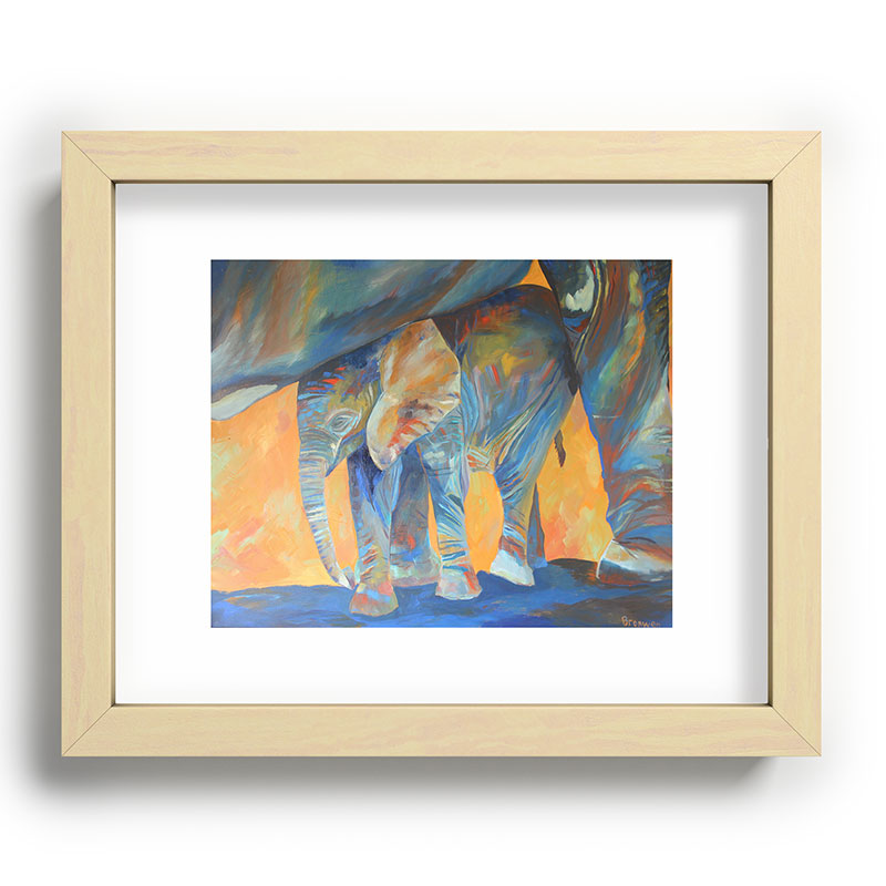 "Love Shelters" Framed Art Print