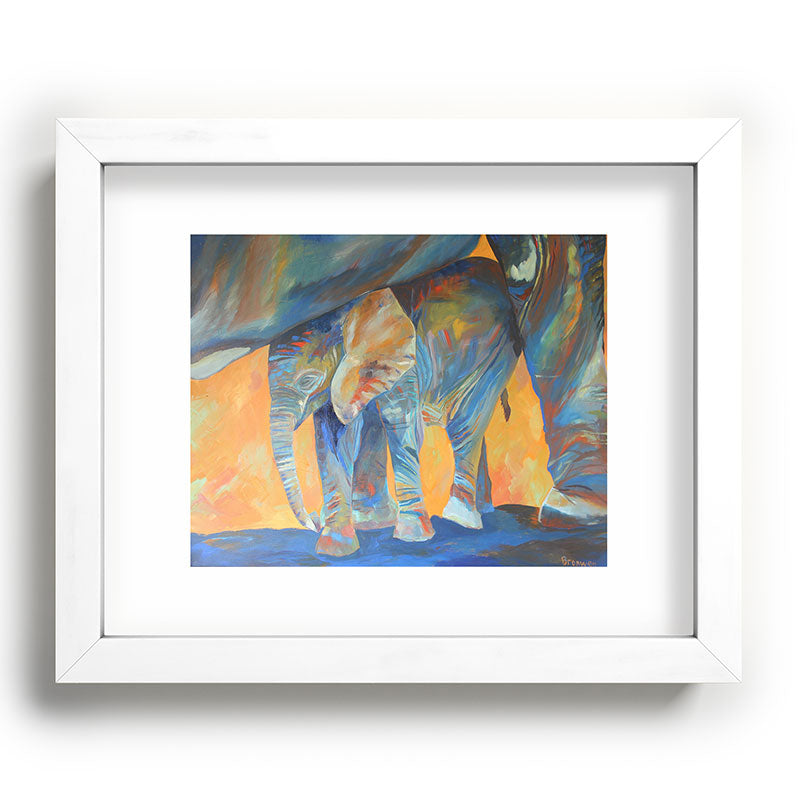 "Love Shelters" Framed Art Print