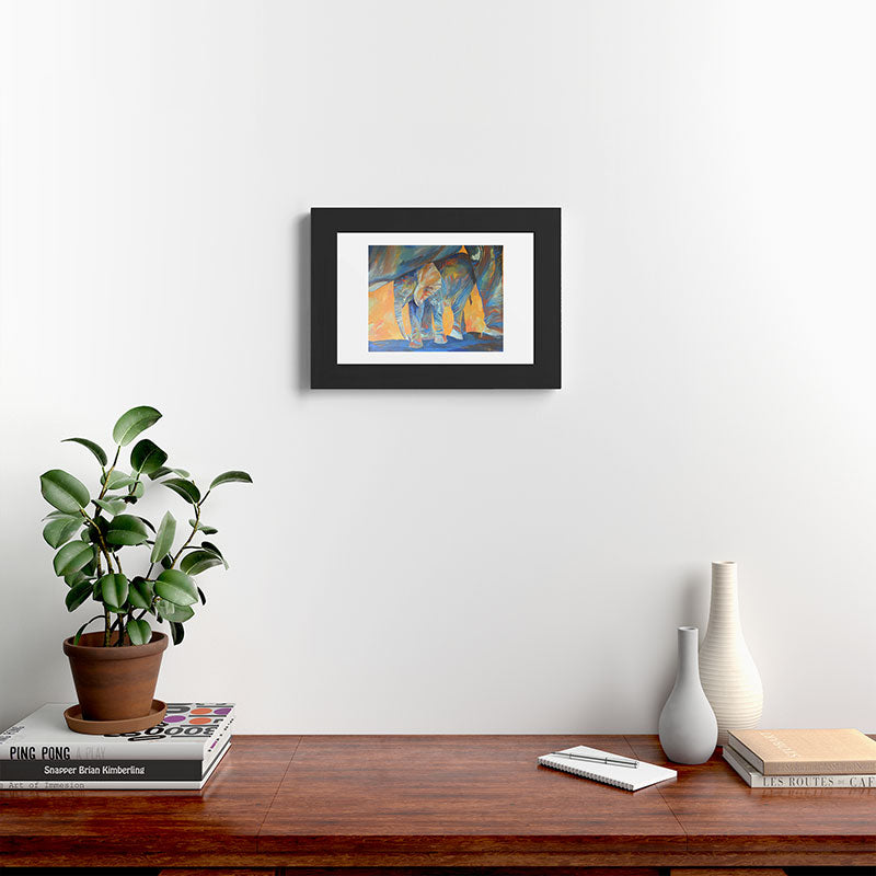 "Love Shelters" Framed Art Print