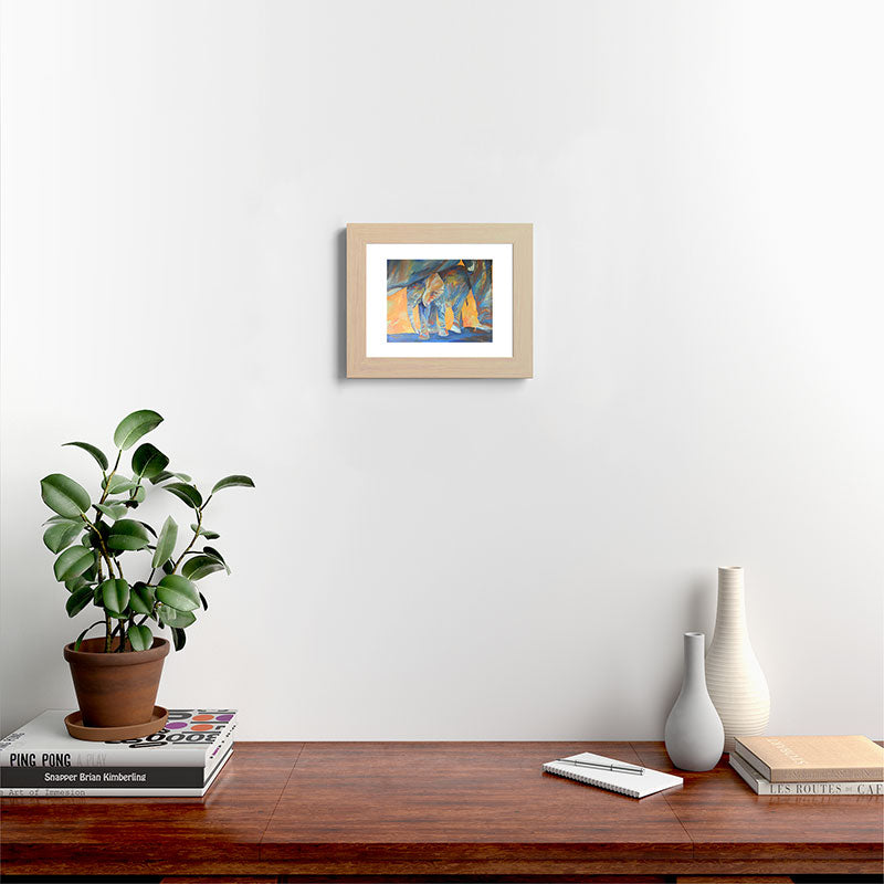 "Love Shelters" Framed Art Print