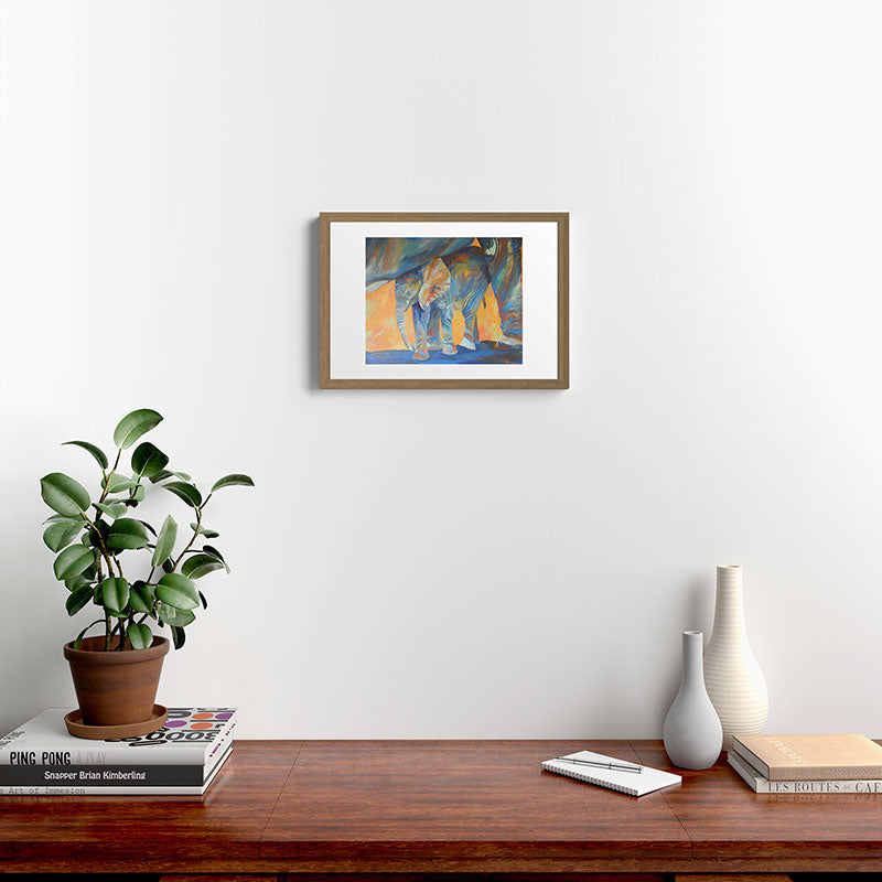 "Love Shelters" Framed Art Print