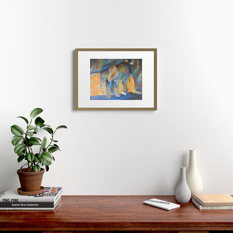 "Love Shelters" Framed Art Print
