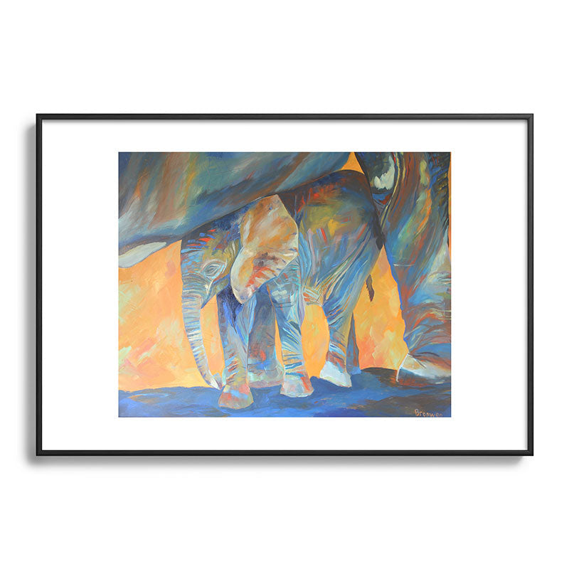 "Love Shelters" Framed Art Print
