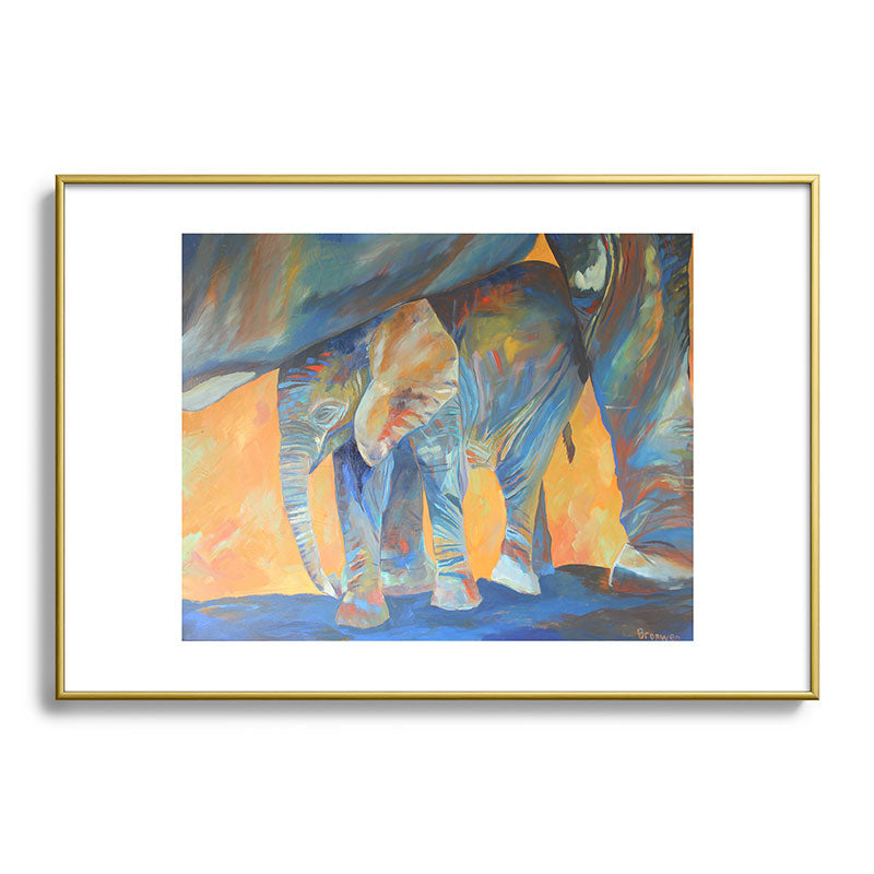 "Love Shelters" Framed Art Print
