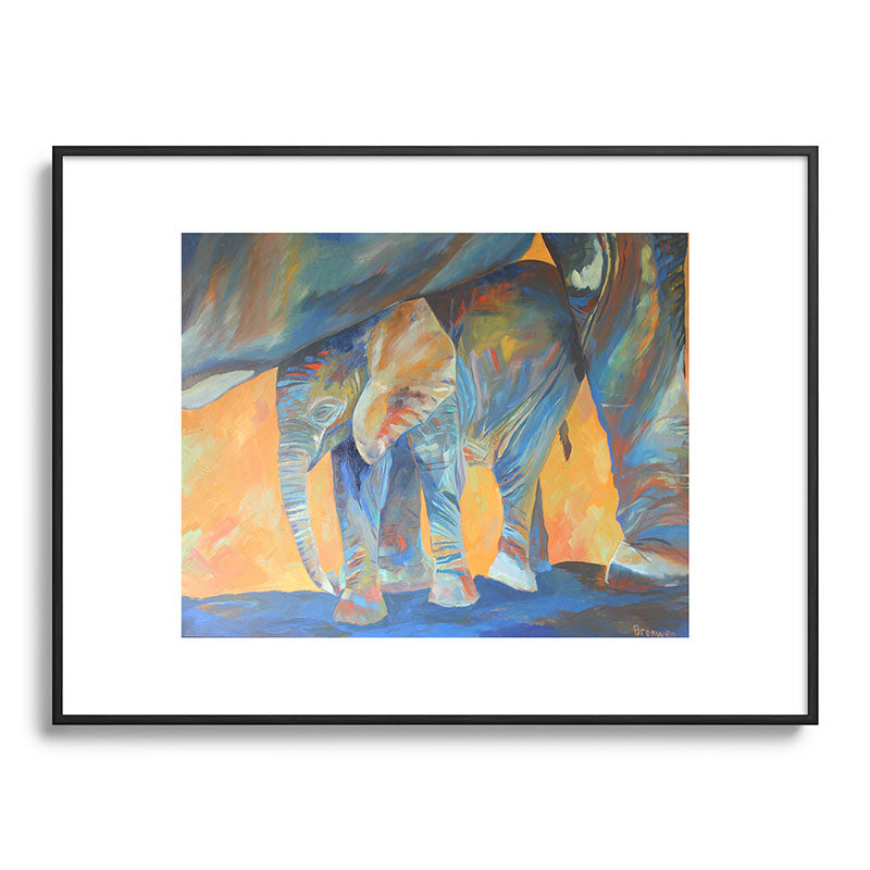 "Love Shelters" Framed Art Print