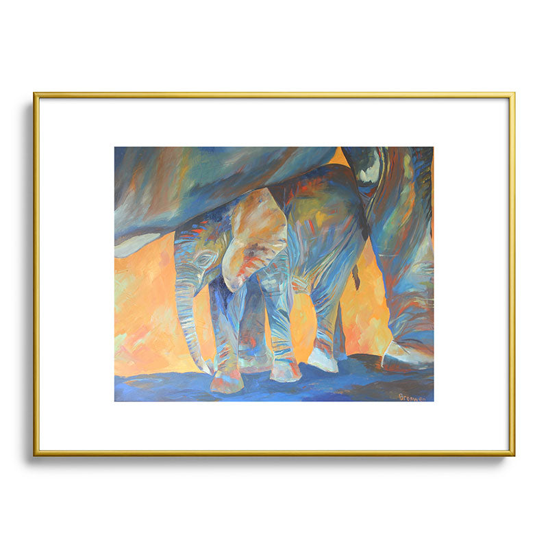 "Love Shelters" Framed Art Print
