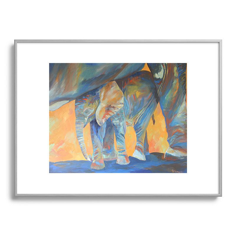 "Love Shelters" Framed Art Print
