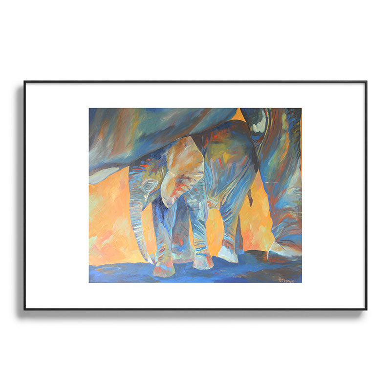"Love Shelters" Framed Art Print