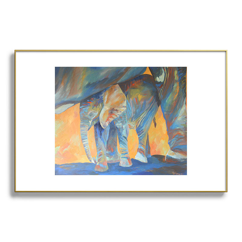 "Love Shelters" Framed Art Print