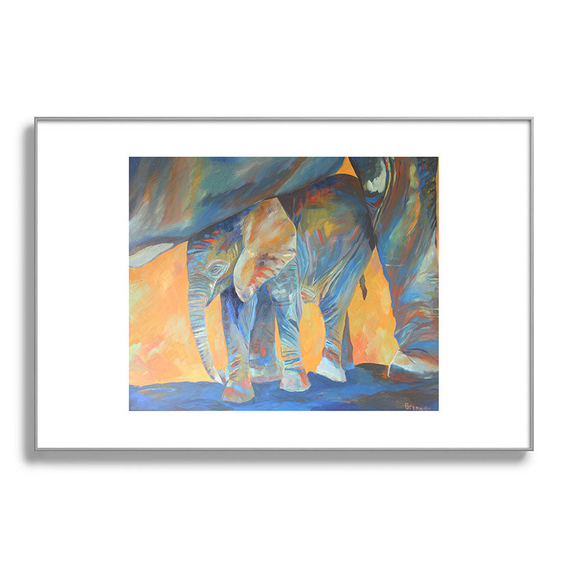 "Love Shelters" Framed Art Print