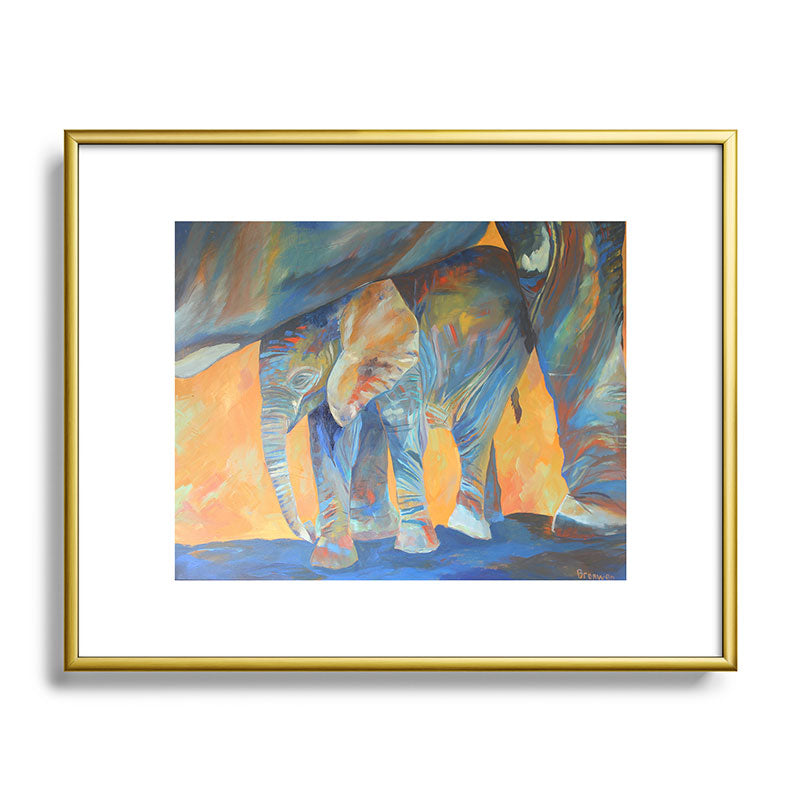 "Love Shelters" Framed Art Print