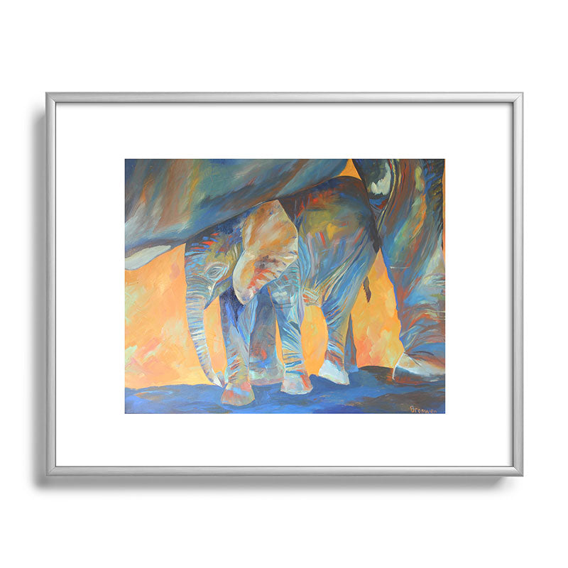 "Love Shelters" Framed Art Print