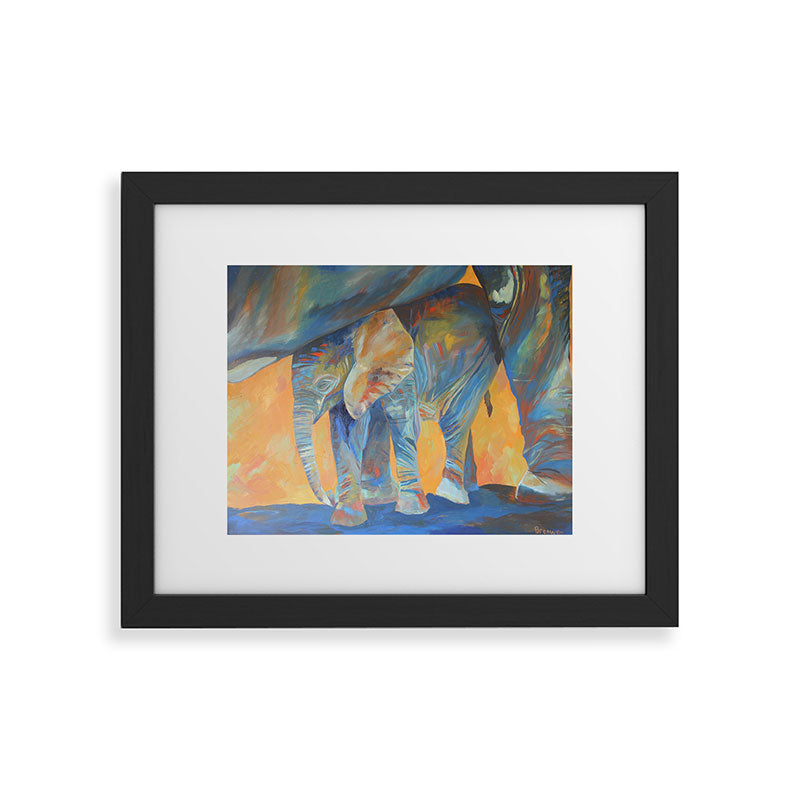 "Love Shelters" Framed Art Print