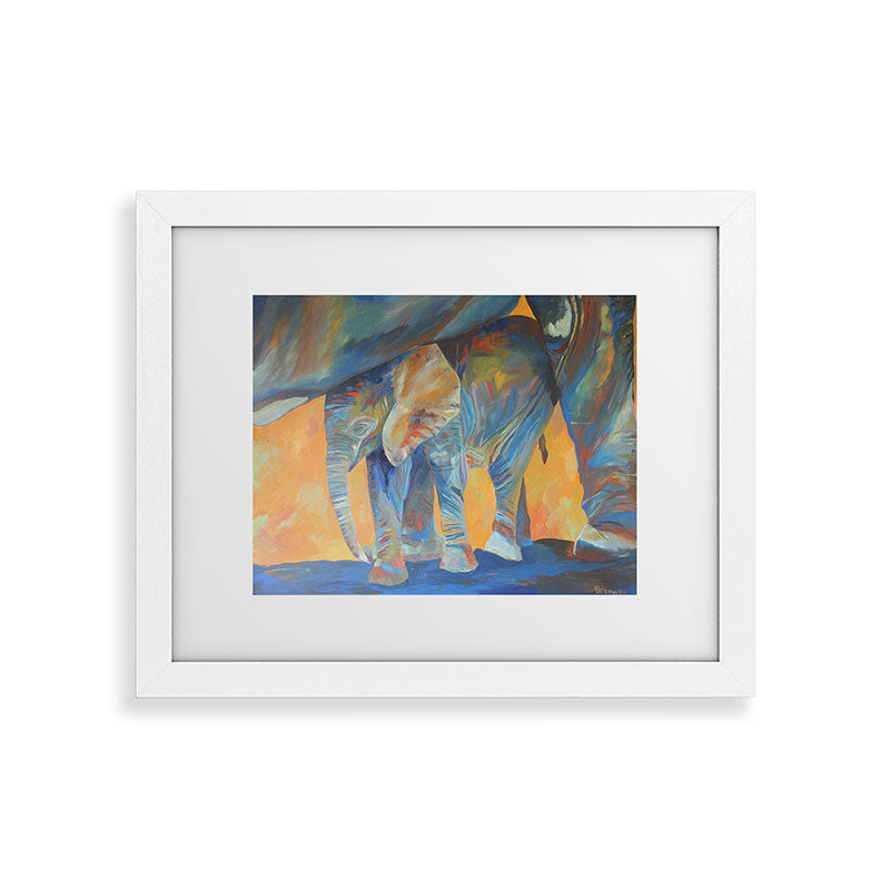 "Love Shelters" Framed Art Print