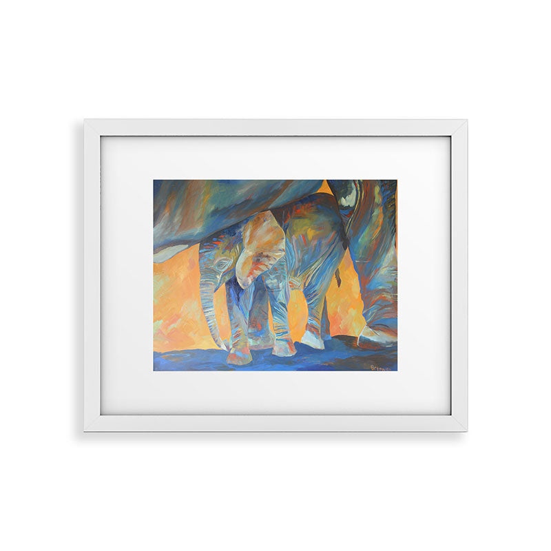 "Love Shelters" Framed Art Print