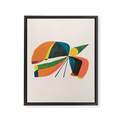 A bird Framed Canvas Print