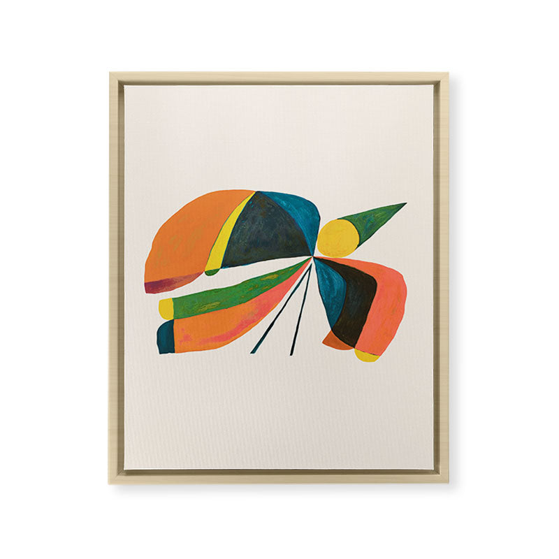 A bird Framed Canvas Print