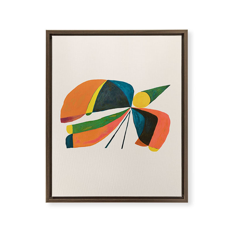 A bird Framed Canvas Print