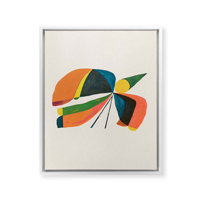 A bird Framed Canvas Print