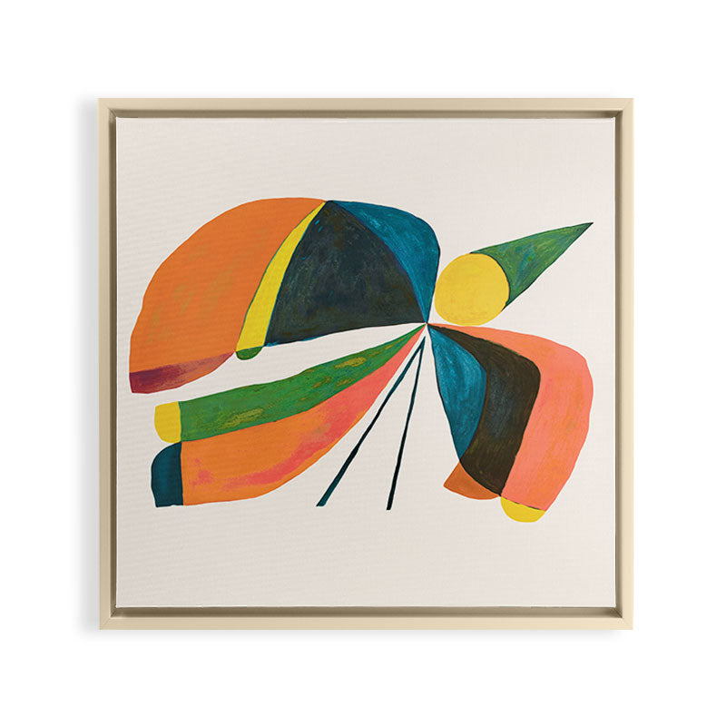 A bird Framed Canvas Print