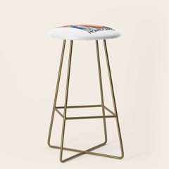 1930 MONTE CARLO Tennis Monaco Travel Poster Stool