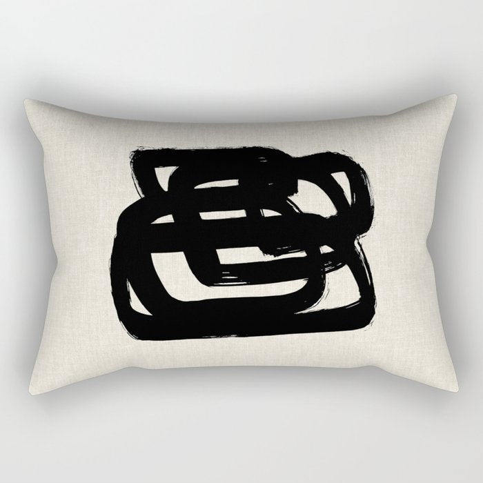A Heavy Thought Rectangular Pillow