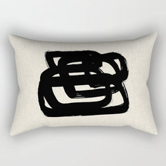 A Heavy Thought Rectangular Pillow