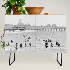 1895 Narragansett Pier and Beach, Narragansett, Rhode Island Credenza
