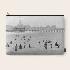 1895 Narragansett Pier and Beach, Narragansett, Rhode Island Carry All Pouch