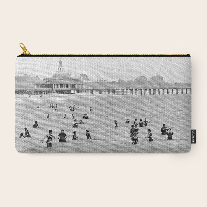 1895 Narragansett Pier and Beach, Narragansett, Rhode Island Carry All Pouch