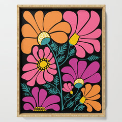 70s Disco Garden Serving Tray