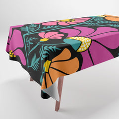 70s Disco Garden Tablecloth