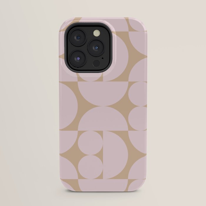 "Grapes and apple slices (pale pink)" iPhone Case