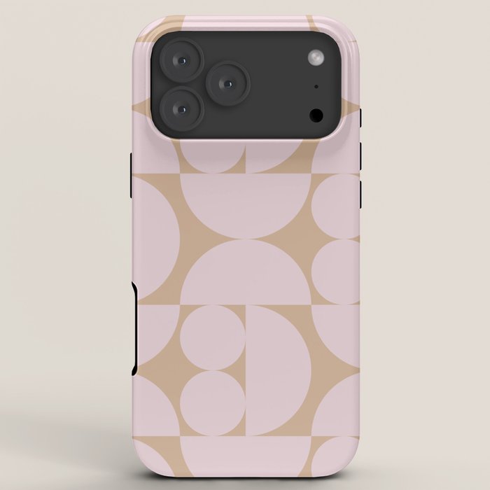 "Grapes and apple slices (pale pink)" iPhone Case