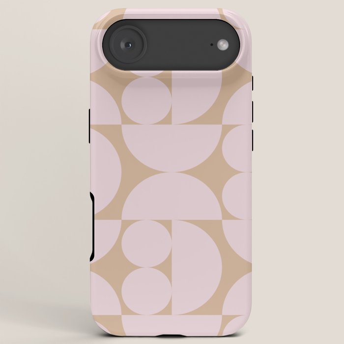 "Grapes and apple slices (pale pink)" iPhone Case
