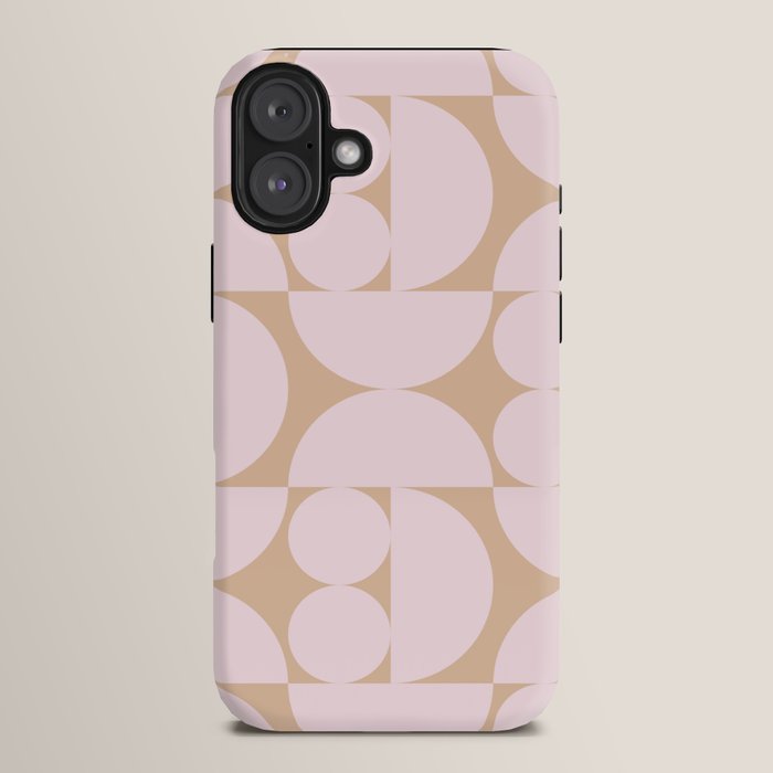 "Grapes and apple slices (pale pink)" iPhone Case